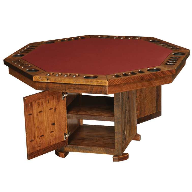 Fireside Lodge 53" Poker Table Wayfair